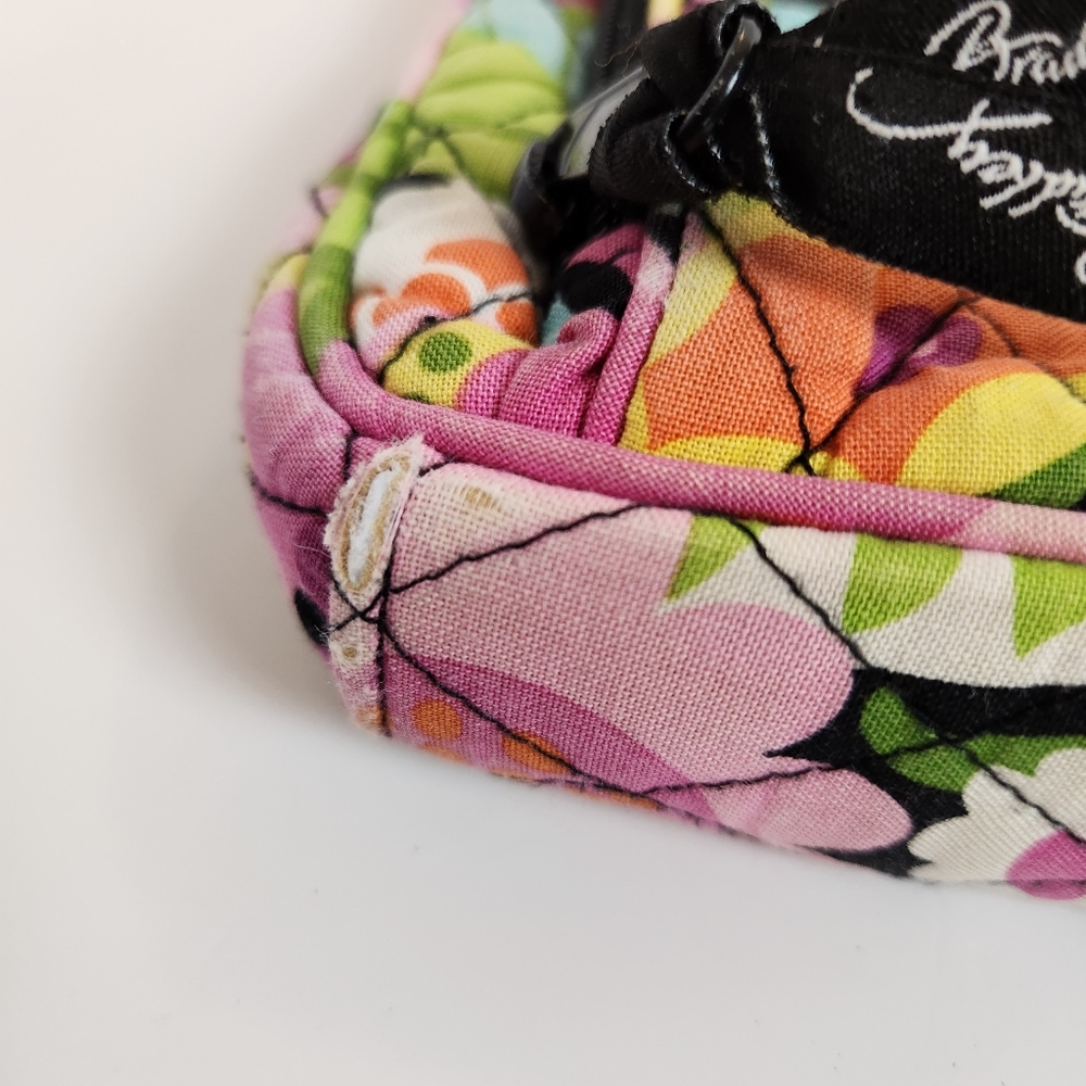 Vera Bradley Purse Over Shoulder Floral Print Pockets Card Slots Crossbody - Picture 6 of 12